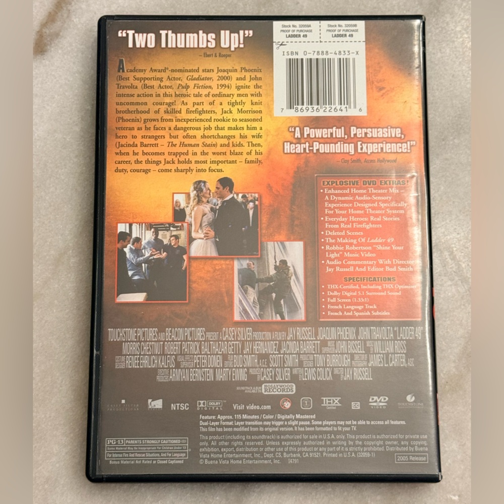 Ladder 49 DVD - Picture 2 of 2